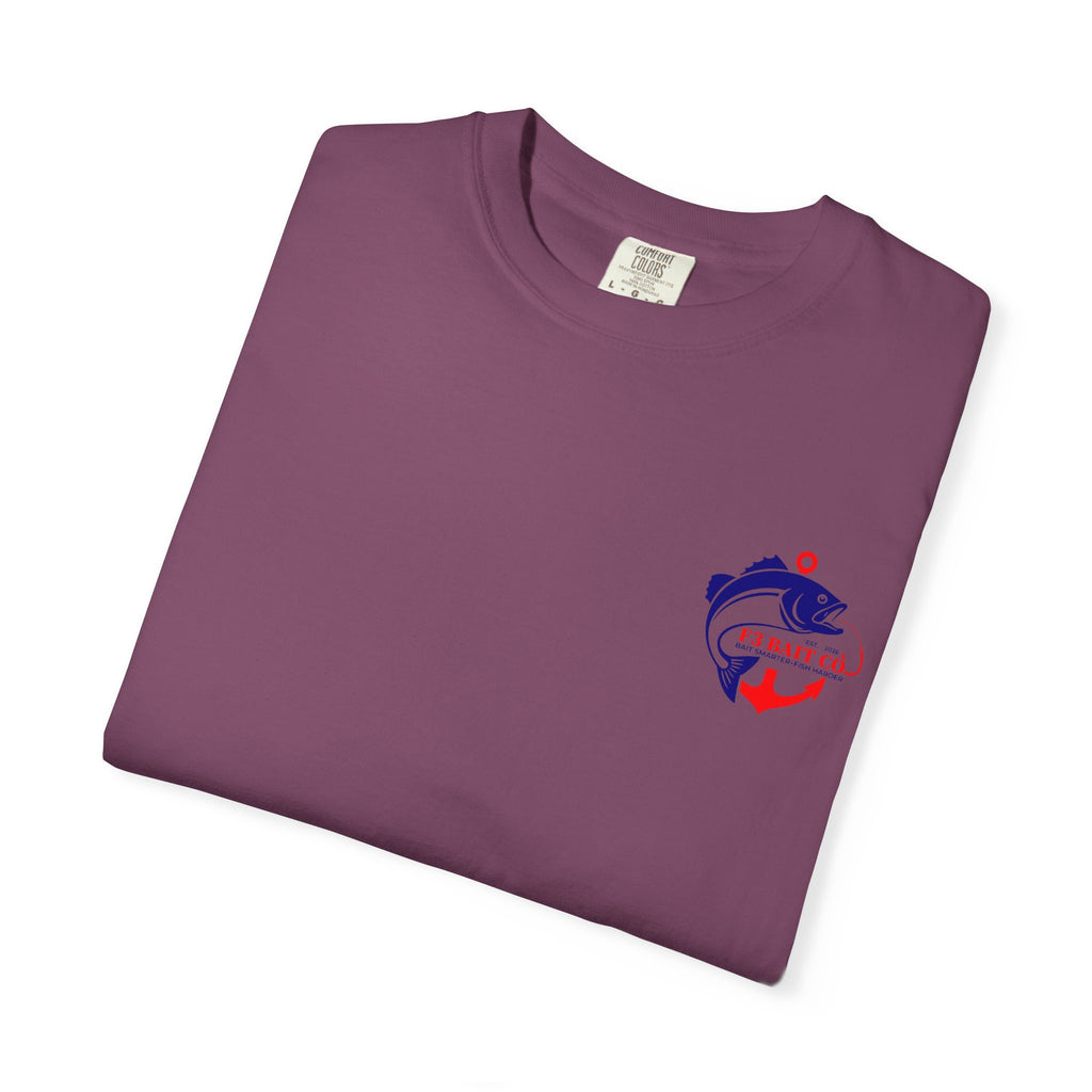 F3 Bait Co Fishing Logo T-Shirt | Anchor Hook Bass Graphic